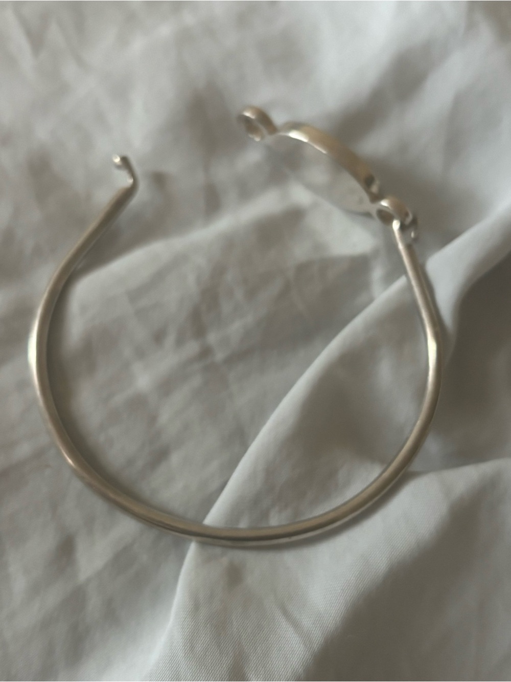 Vintage Inital 925 Silver Bracelet - Picture 4 of 5